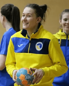 Ирина Компаниец игрок женской сборной Украины
